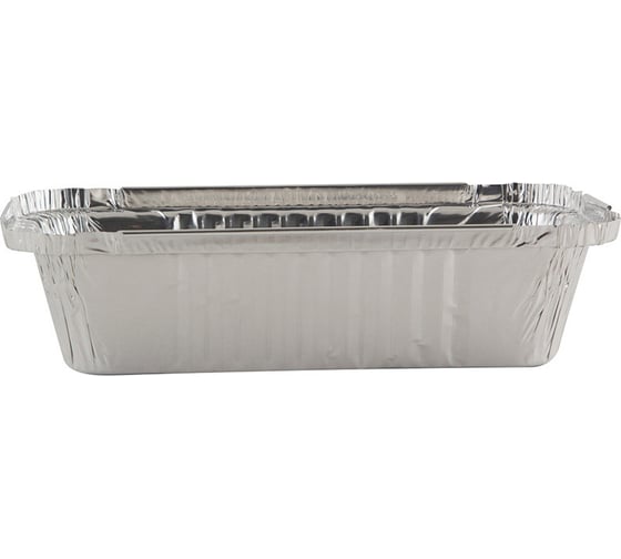 Форма для выпечки Mallony LAMINA размер 202x113x5 см из алюминиевой фольги, прямоугольная 006047