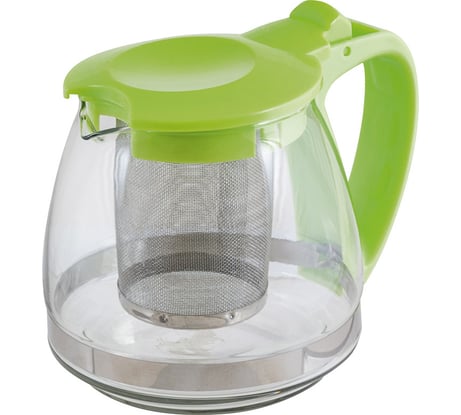 Заварочный чайник Mallony DECOTTO-750 объем 750 мл с пластиковой ручкой фильтр из нержавеющей стали 910106