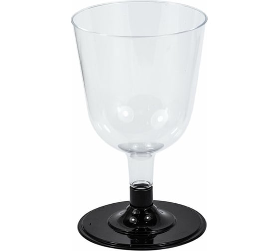 Бокал для вина PAPSTAR 200 мл без ножки PS прозрачный 1/50/400 PS-12185 1