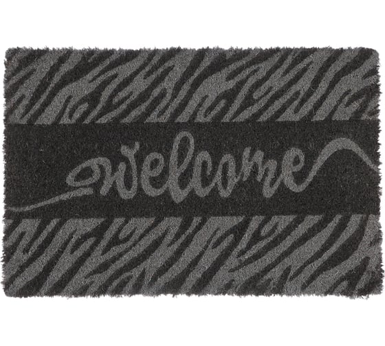 Коврик придверный VETTA 40x60 см, кокосовое волокно, ПВХ, арт.3 466-389
