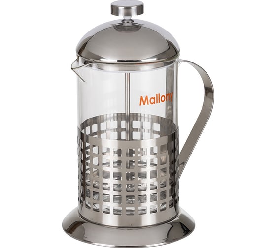 Чайник/кофейник Mallony кофе-пресс Cellula B511-800ML сталь 950080
