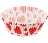 Круглая бумажная капсула-тарталетка PAPSTAR 25х50 мм 4 дизайна PS-18357