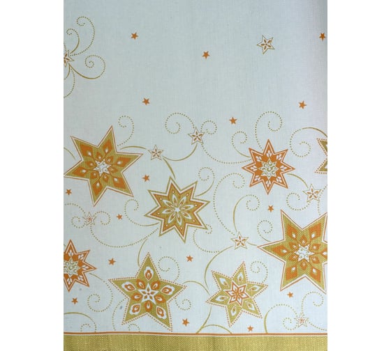 Новогодняя нетканая дорожка PapStar ROYAL COLLECTION ш 400 мм 24 м в рулоне звезды PS-82533