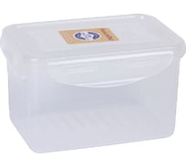 Прямоугольный пластиковый контейнер Pomi d'Oro 1 л RUS-575022