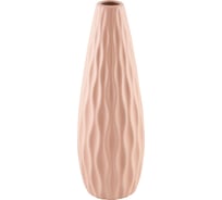 Керамическая ваза Волшебная страна Волны оранжевая 005860