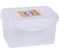 Прямоугольный пластиковый контейнер Pomi d'Oro 0,47 л RUS-575020