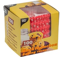 Круглая бумажная капсула-тарталетка PAPSTAR 19х35 мм с рисунком PS-18796