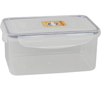 Прямоугольный пластиковый контейнер Pomi d'Oro 1,5 л RUS-575011