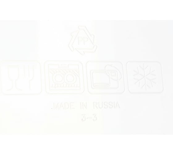 Прямоугольный пластиковый контейнер Pomi d'Oro 2,2 л RUS-575012