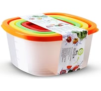 Набор контейнеров Pomi d'Oro 4 предмета RUS-575028