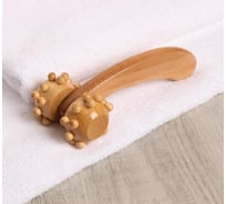 Универсальный массажер ONLITOP Рикша с шипами, 2 ролика, 17х6см шильд ОТ 431871
