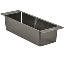 Кухонный дуршлаг многофункциональный Grohe, темный графит, матовый 40852AL0