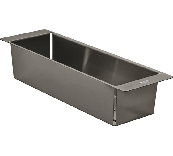 Кухонный дуршлаг многофункциональный Grohe, темный графит, матовый 40853AL0