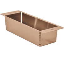 Кухонный дуршлаг многофункциональный Grohe, теплый закат, матовый 40852DL0