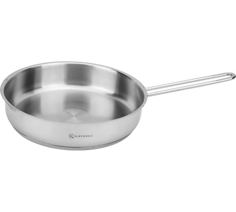 Сковорода КАТЮША Марта нержавеющая сталь, 26 см, без крышки 130-260-0
