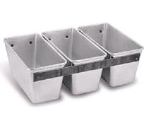 Хлебная форма Kukmara 1.0 Л трехсекционная ТП9283