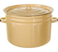 Эмалированный бак СТАЛЬЭМАЛЬ 24 л без рисунка ХТ1320