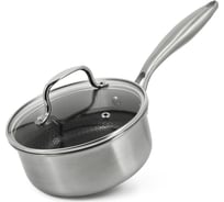 Соусник-ковш Pomi d'Oro 16 см с крышкой P-615251 Senza graffi