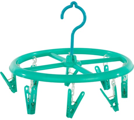 Вешалка для сушки мелочей Рыжий кот 8 прищепок 311376