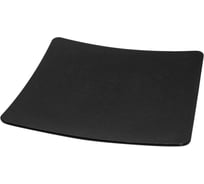 Сервировочное блюдо BORA 350x350x30 мм пластик черное ПЛ-BO381b