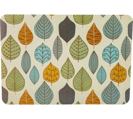Сервировочная салфетка Рыжий кот PPM-01-LV Листья 40x28 см, пластик 312343