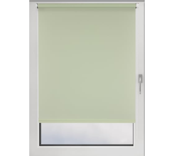 Рулонная штора PRAKTO PLAIN 100x150 см, фисташковый 8315495 1