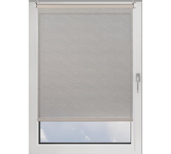 Рулонная штора PRAKTO Mariaz 40x160 см, белый 8317161 1