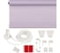 Рулонная штора PRAKTO PLAIN 120x150 см, светло-сиреневый 8315945 5