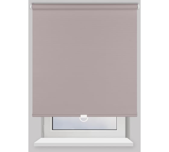 Рулонная штора PRAKTO JUTA CS 120x190 см, серый 6531090 1