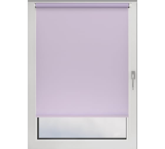 Рулонная штора PRAKTO PLAIN 80x150 см, светло-сиреневый 8315921 1