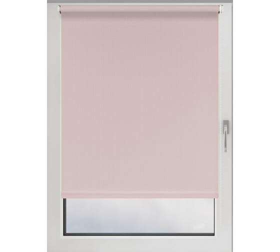 Рулонная штора PRAKTO Shantung 160x175 см, пыльная роза 8316072 1