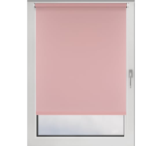 Рулонная штора PRAKTO PLAIN 50x150 см, пыльная роза 6531298 1