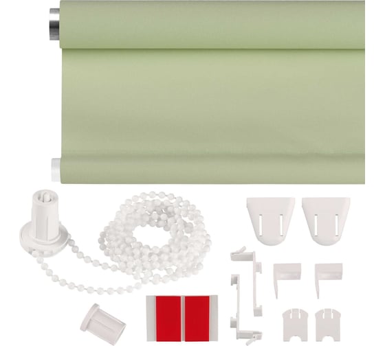 Рулонная штора PRAKTO PLAIN 120x150 см, фисташковый 8315501