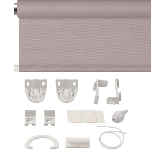 Рулонная штора PRAKTO JUTA CS 40x150 см, серый 6531007