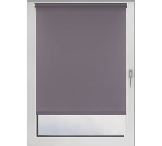 Рулонная штора PRAKTO PLAIN 50x150 см, серый 6531397 1