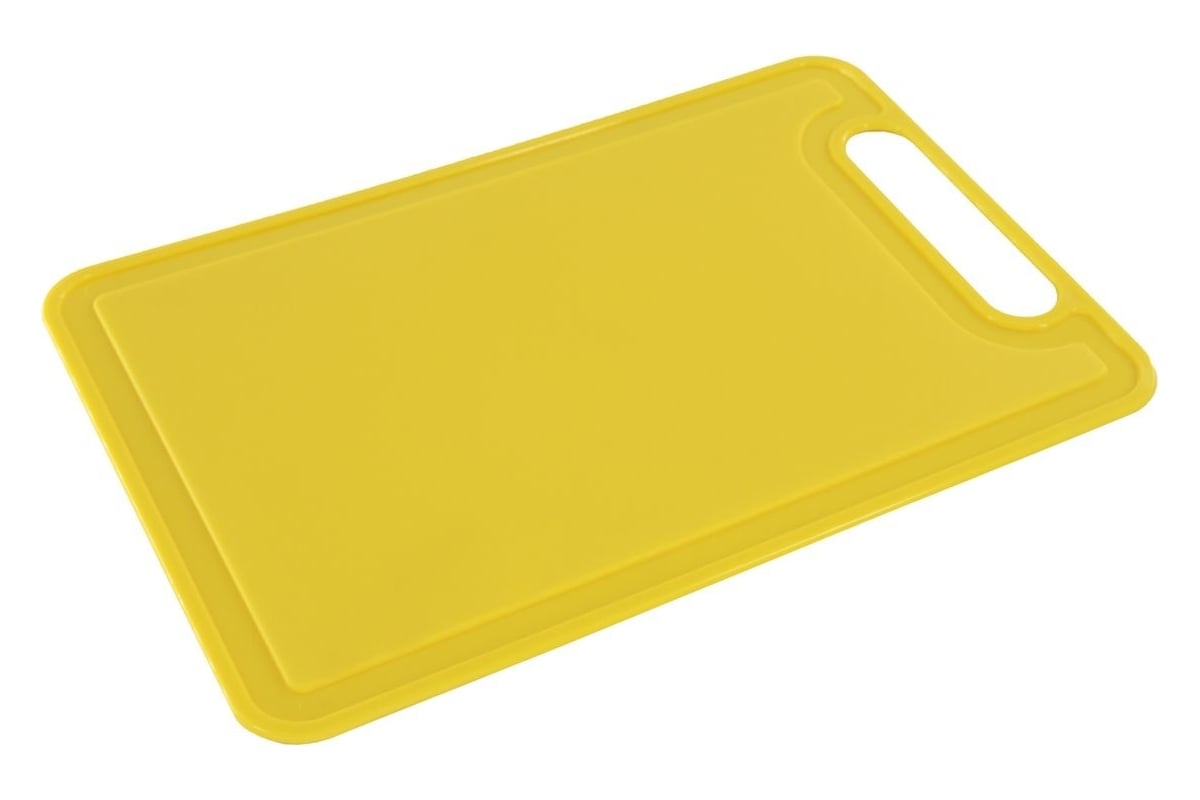 Разделочная доска Заря 28.8x19x0.5, полипропилен 633-13 yellow ...