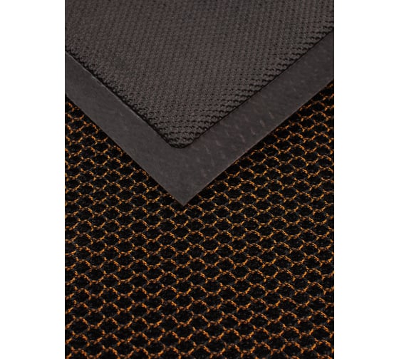 Напольный коврик ComeForte Mesh Mat 40x60 см черно-золотой MM-03