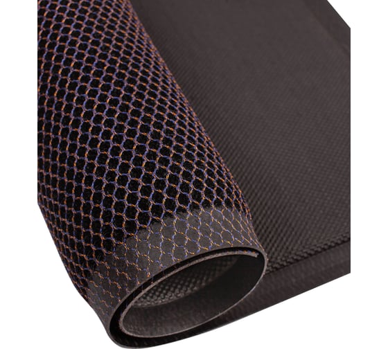 Напольный коврик ComeForte Mesh Mat 40x60 см сине-золотой MM-05