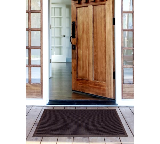 Напольный коврик ComeForte Mesh Mat 40x60 см сине-золотой MM-05