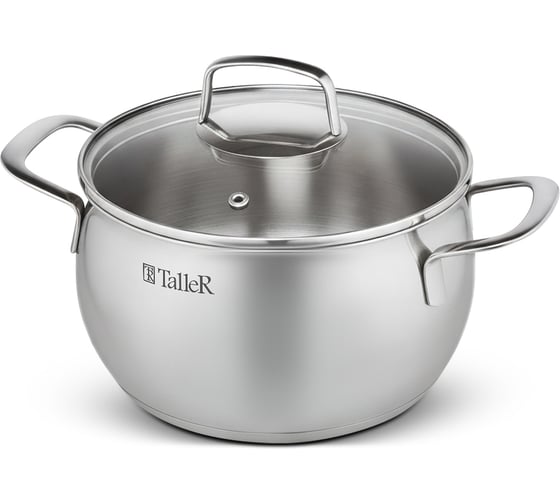 Кастрюля с крышкой TALLER Сфера, 2,8 л, для всех типов плит TR-11052