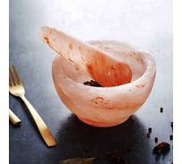 Ступа из Гималайской соли с толкушкой Wonder Life WL-Pestile-3-Box
