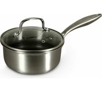 Соусник-ковш Pomi d'Oro 18 см с крышкой P-615252 Senza graffi