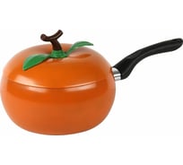Соусник Pomi d'Oro 18 см апельсин + крышка SL1825 Vegetto