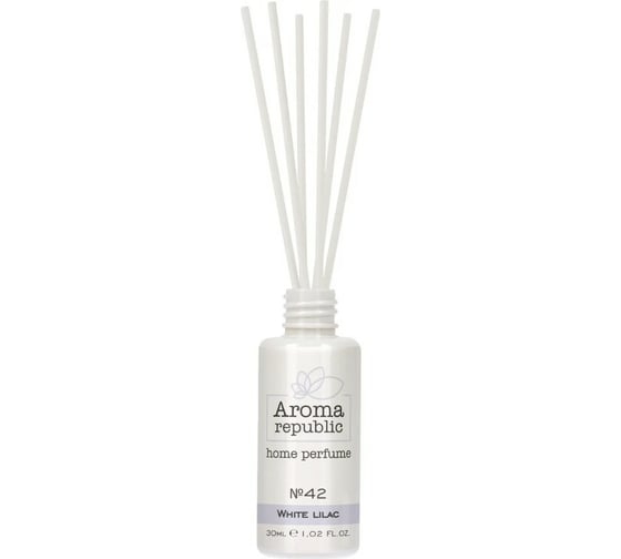 Ароматический диффузор AROMA REPUBLIC White lilac 30 мл, №40 74088 1