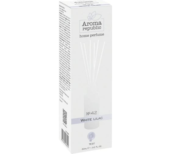 Ароматический диффузор AROMA REPUBLIC White lilac 30 мл, №40 74088
