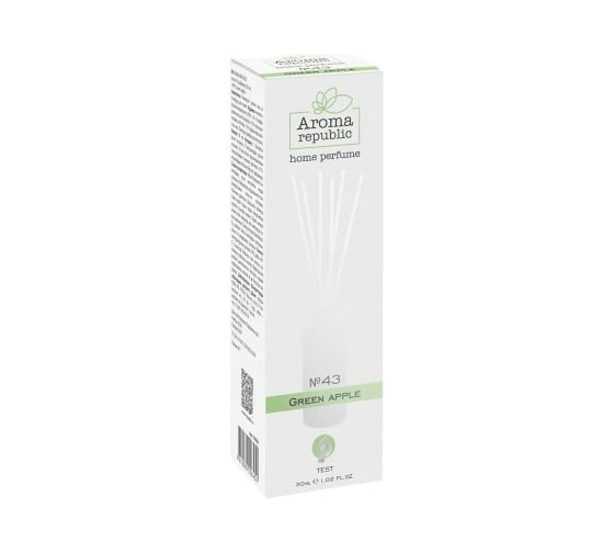 Ароматический диффузор AROMA REPUBLIC Green apple 30 мл, №34 74082 1