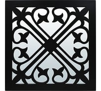 Декоративное зеркало QWERTY Генуя черный 40x40 см 74070