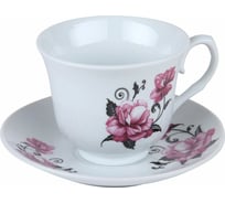 Чайная пара Rosenberg чашка 270 мл RPO-255105