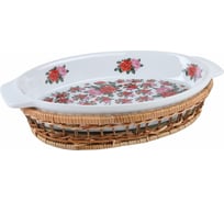 Блюдо Rosenberg овальное RCE-035007-RR