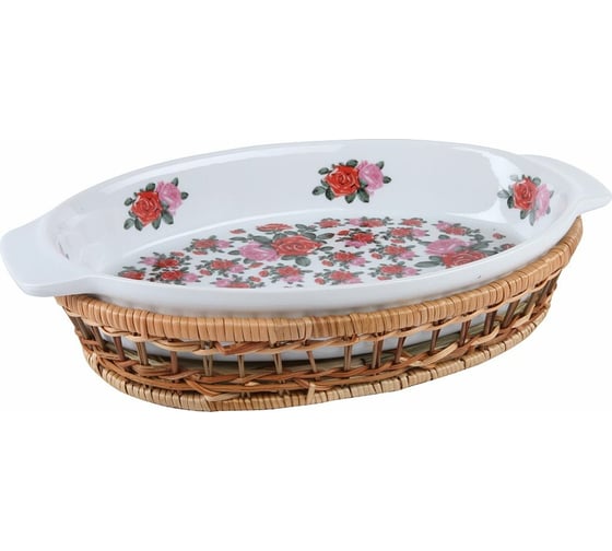 Блюдо Rosenberg овальное RCE-035007-RR